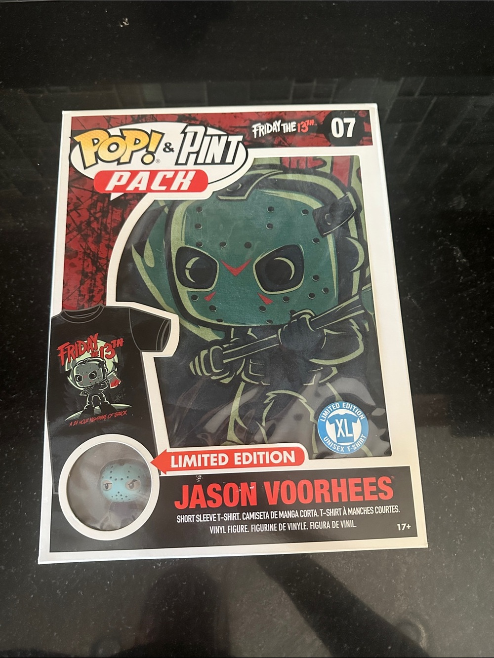 Funko Limited Edition Jason Voorhees Pop! & Pint Pack - BRAND NEW IN BOX